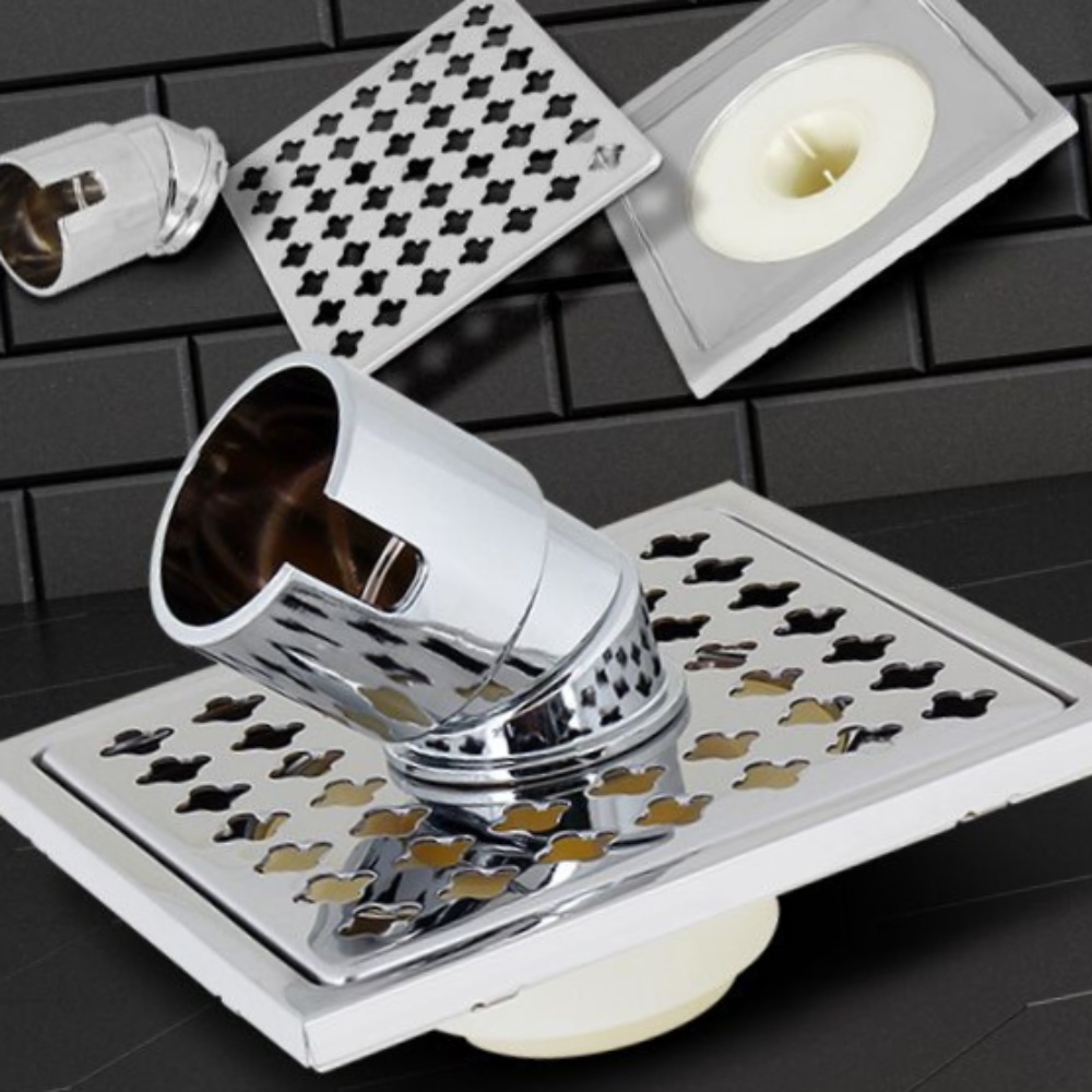 하수구 덮개 악취방지캡 스테인리스 육가 캡 세탁 유가 / 세탁기 바닥