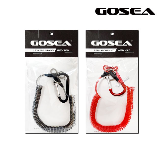 GOSEA 카라비너 스프링 안전고리 GSF-T04 분실방지 스프링줄 와이어 끈 - 상세 이미지 2