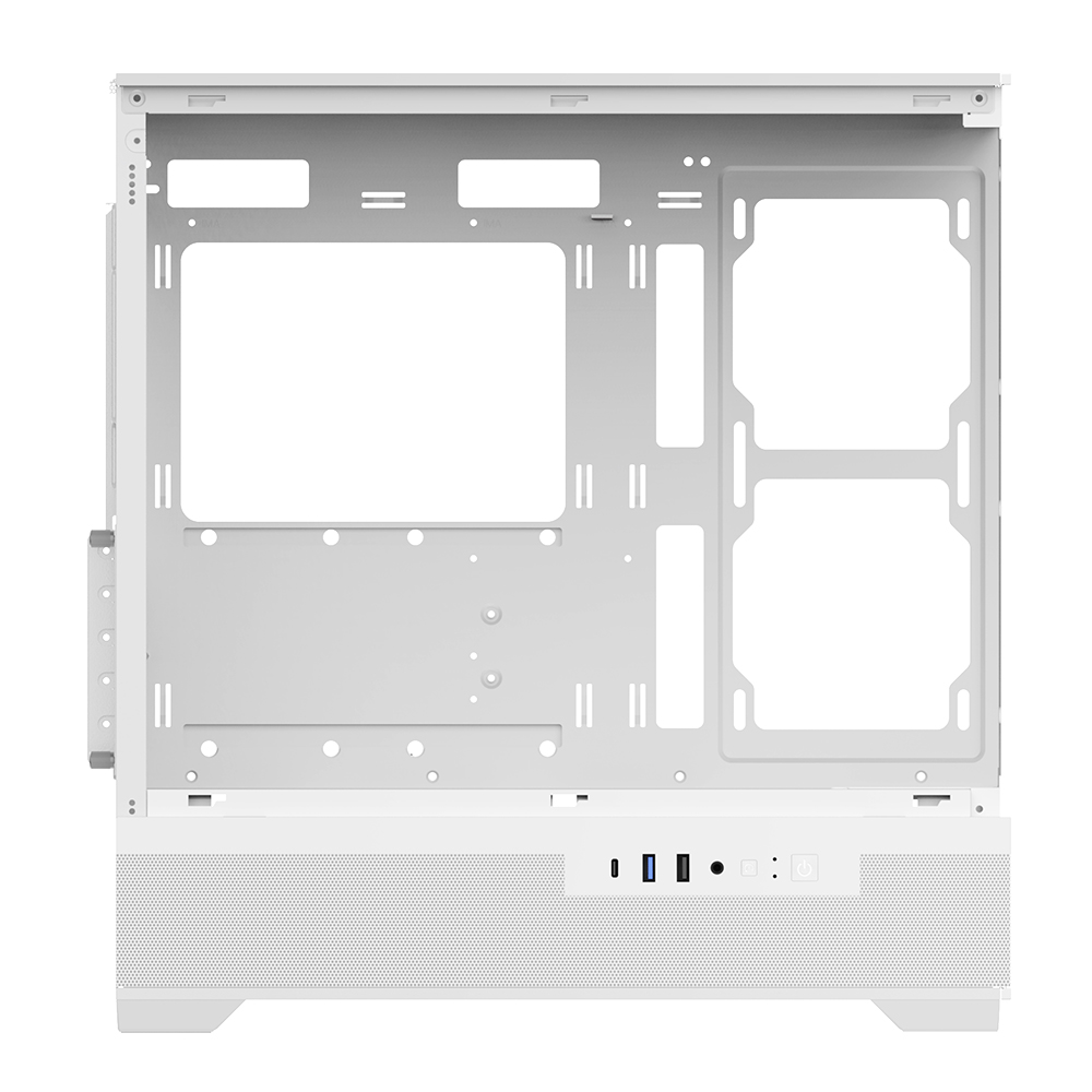 마이크로닉스 WIZMAX ML-360 View 미니타워 PC 케이스 화이트 - 상세 이미지 4
