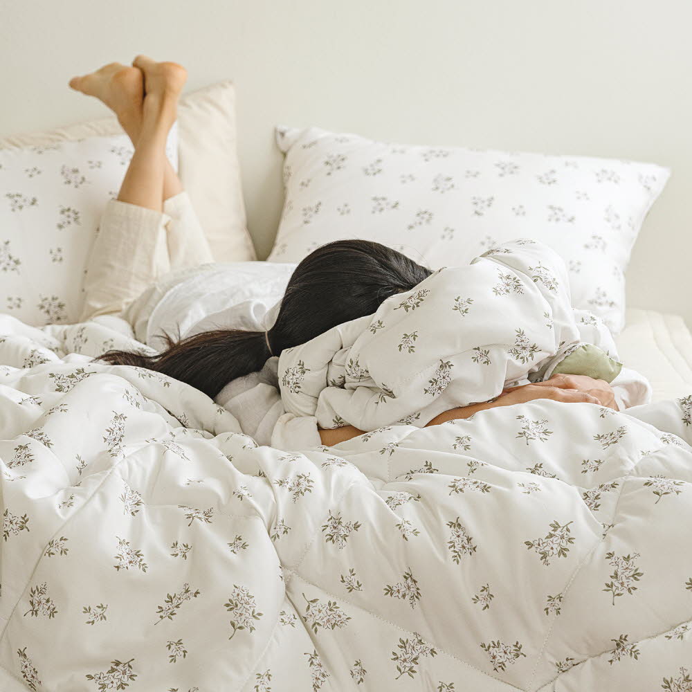 데이프렌치 먼지없는 사계절 차렵이불 패드세트 SS