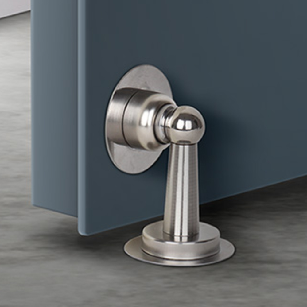 도어 스토퍼 말발굽 현관문 고정 현관 방화문 말굽 닫힘 방지 문 장치 철문 무타공 방문