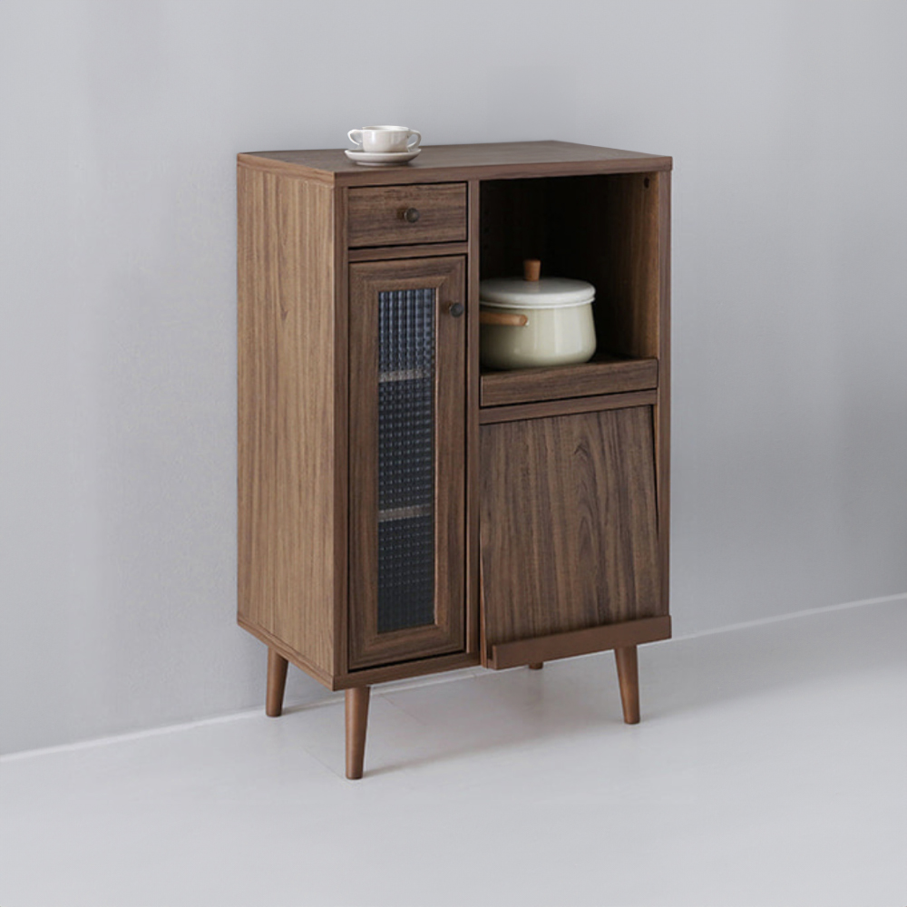 필몬 주방수납장 PUM9760L 600x390x975mm, 2단, 미들브라운 0509.2911 - 상세 이미지 2