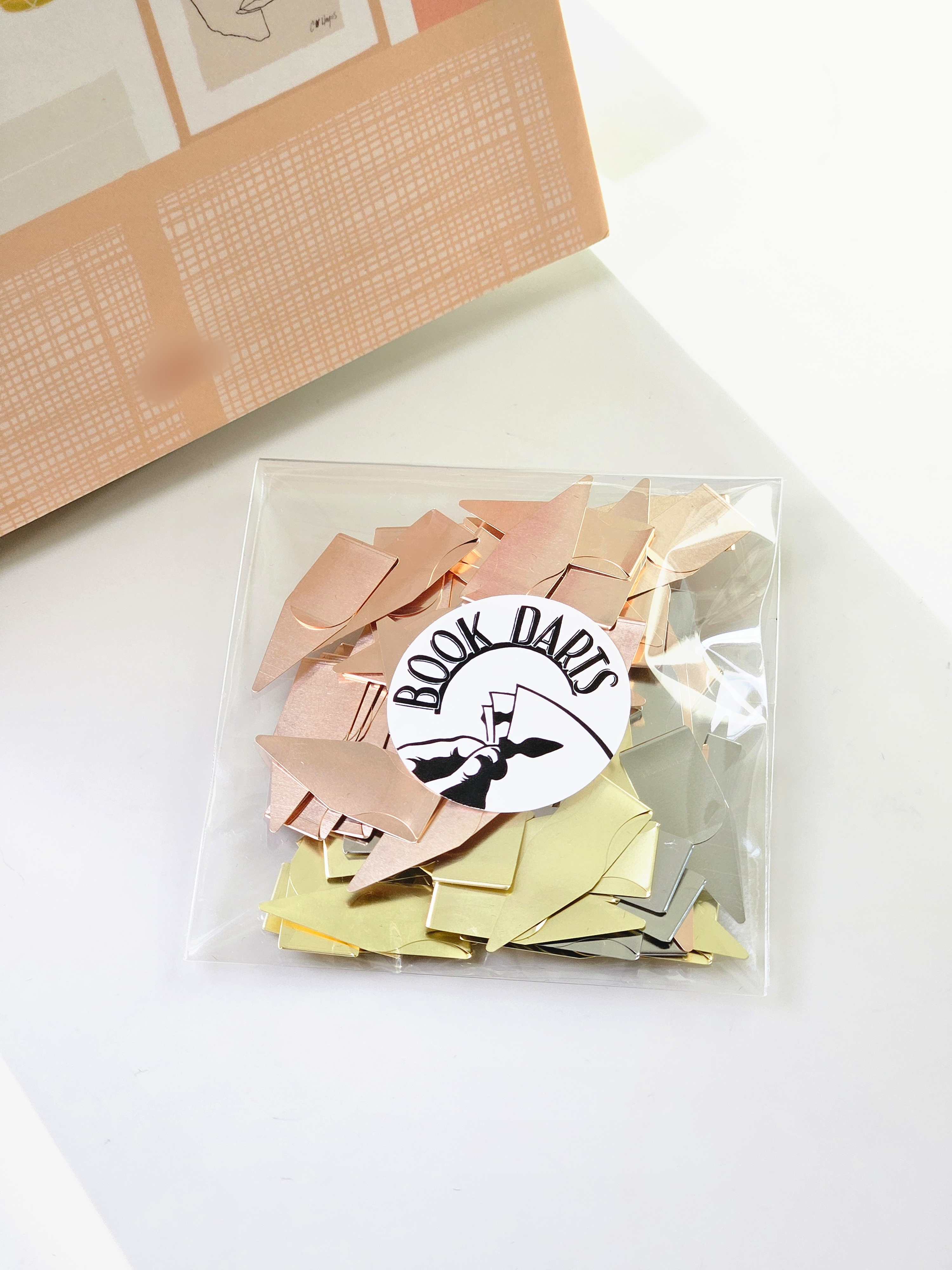 북다트 제작 금속책갈피 리필 100개세트 북마크 선물