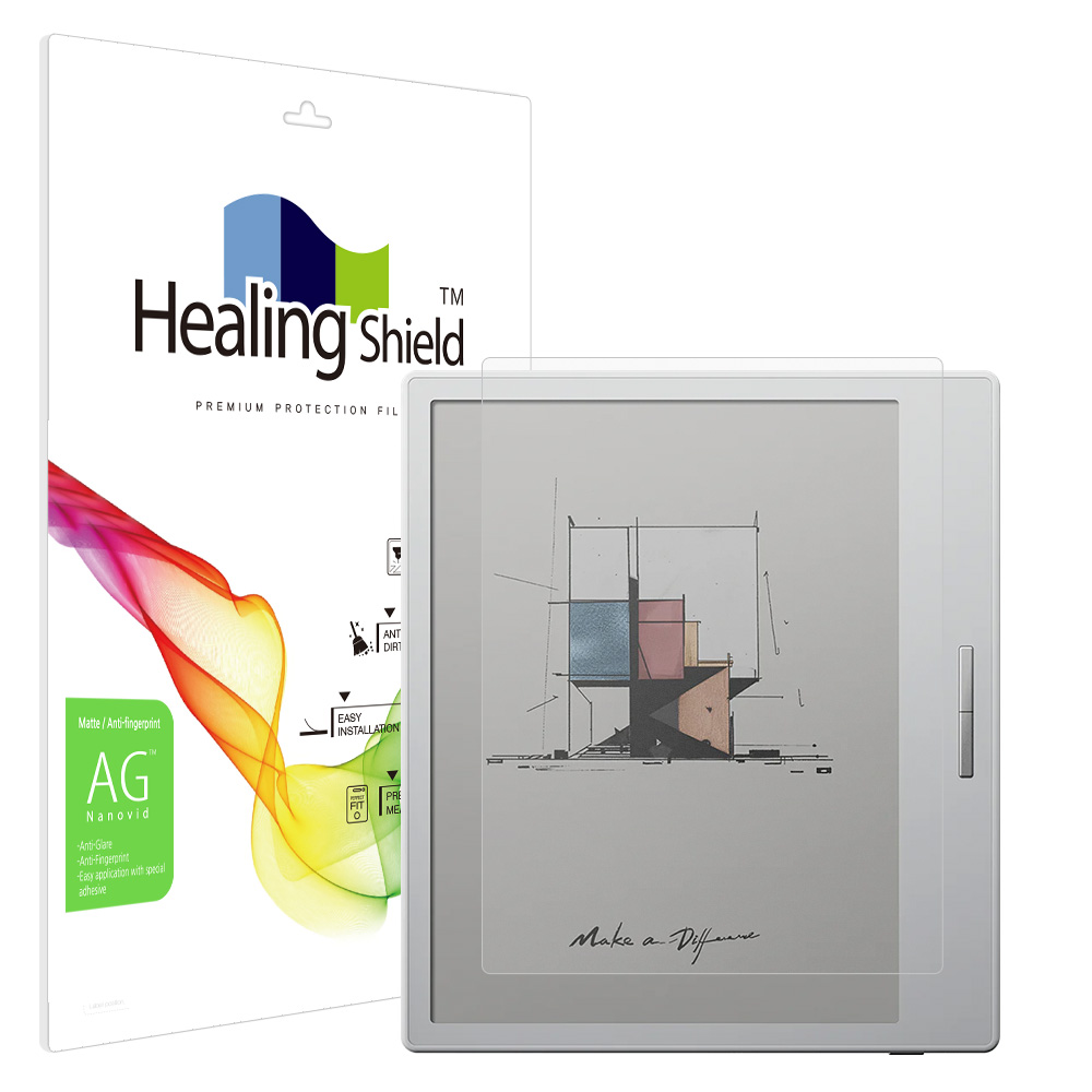 오닉스 북스 고 컬러 7 화이트 저반사 지문방지 액정보호필름