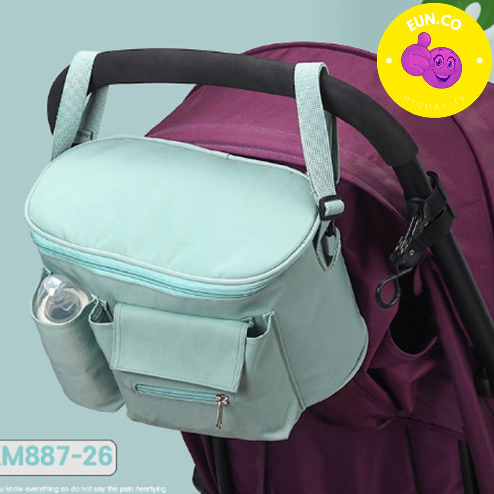 유모차 간식 휴대 가방 파우치 백 수납용 걸이대