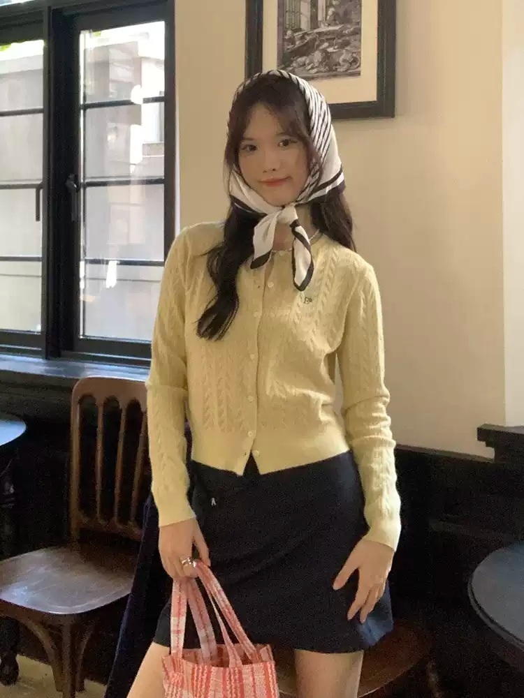수지맞은 우리 125화 함은정 가디건 핑크 진수지 슬림핏 간절기 의상 옷 패션 - 상세 이미지 2