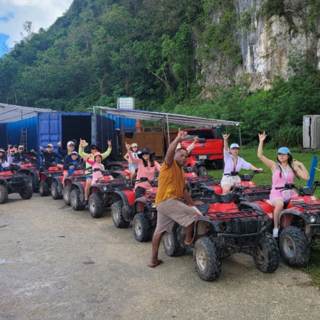 [괌]정글ATV+비치액티비티