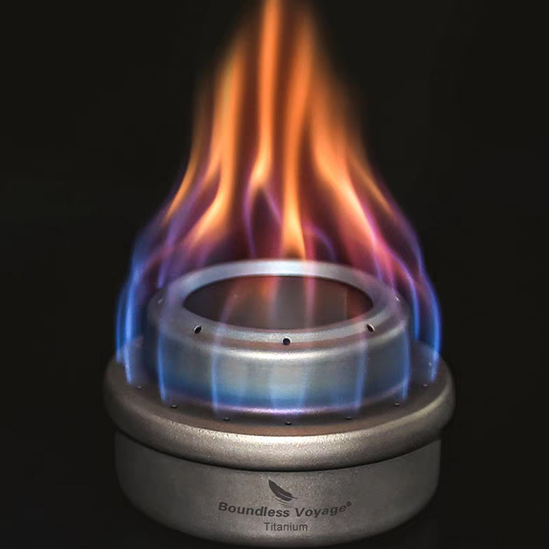 대륙의 스노우피크 티타늄 알콜스토브 41g 초경량 백패킹 알콜버너