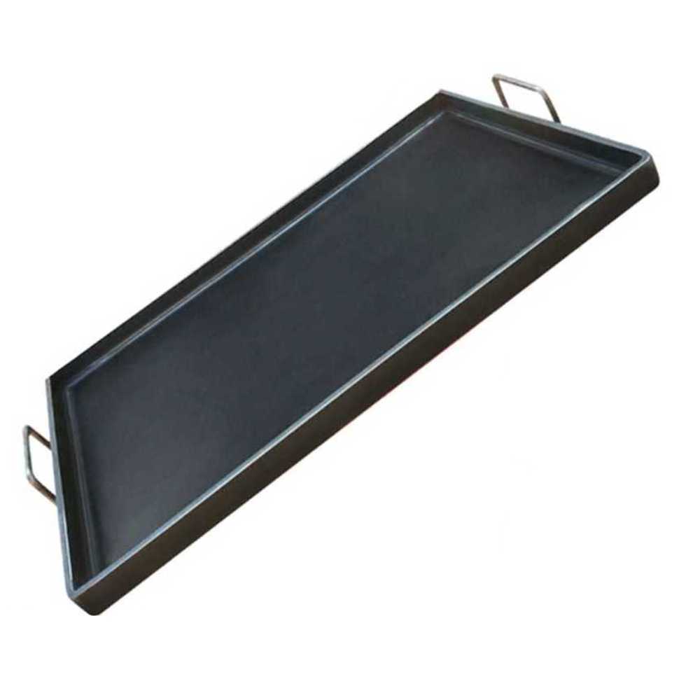 닭갈비 철판 대형 업소용 그릴팬 호떡 곱창 무쇠 전판 60x40x0.6cm - 상세 이미지 2