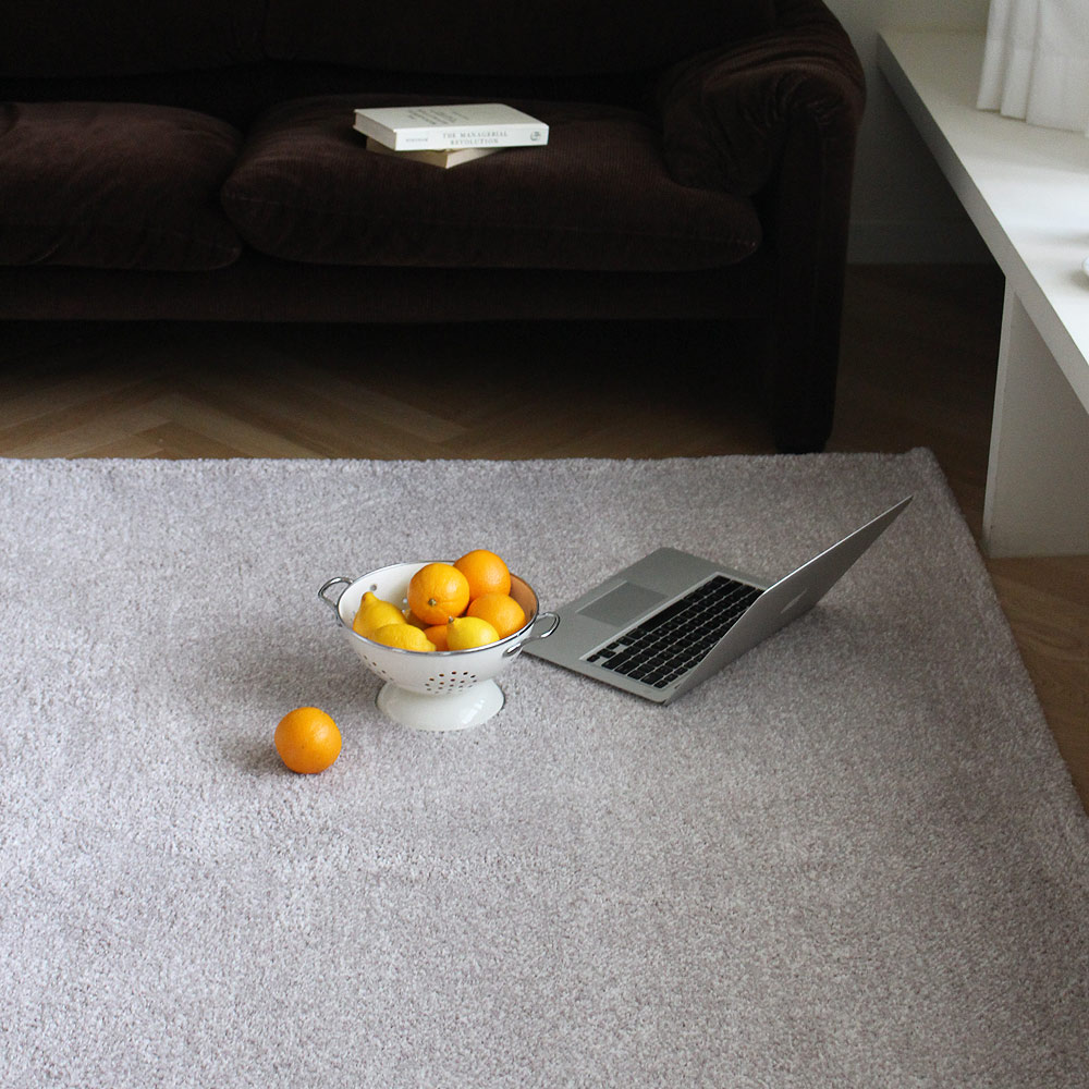 브로브로 마시멜로 따뜻한 겨울 온감 러그 거실 카페트 아이보리, 사각 200x265