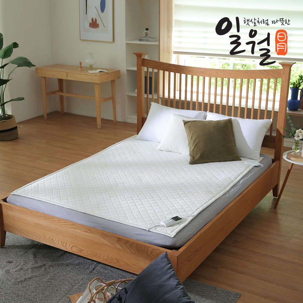 일월 카본매트 전기매트 탄소 워셔블 프리미엄 모달 분리난방 더블 제품 이미지