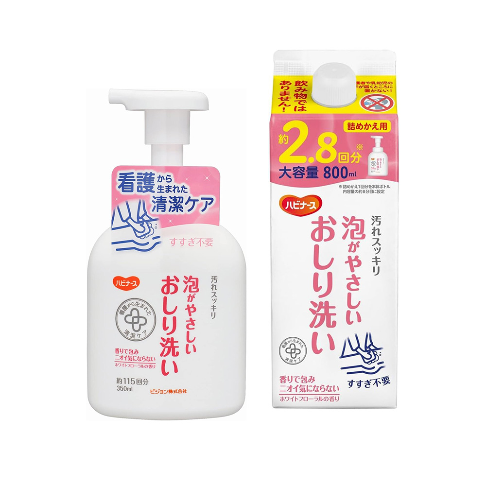 피죤 하비너즈 개호전용 거품이 순한 엉덩이 세정제 350ml