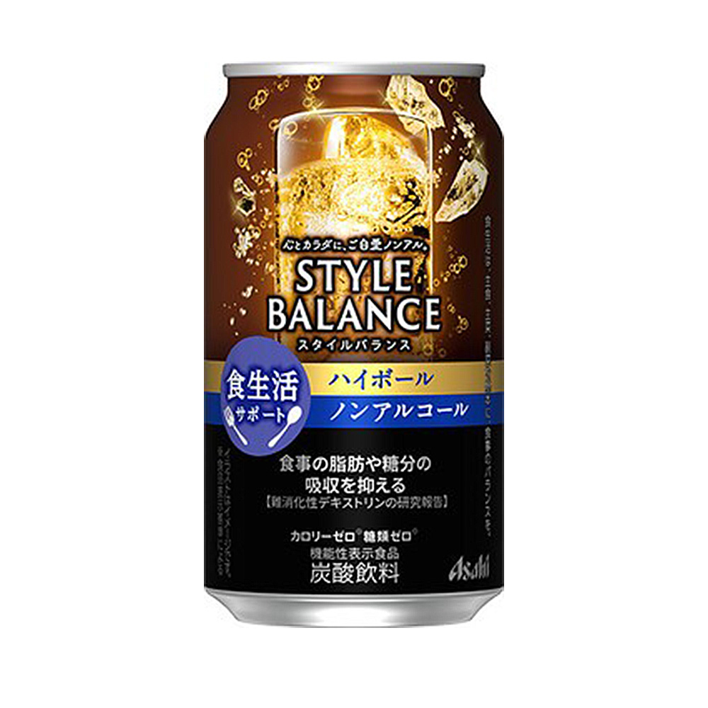 아사히 스타일밸런스 논알콜 하이볼 350ml