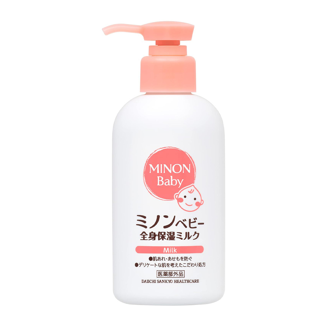 미논 베이비 전신 보습 밀크 150mL 펌프 타입 일본직구