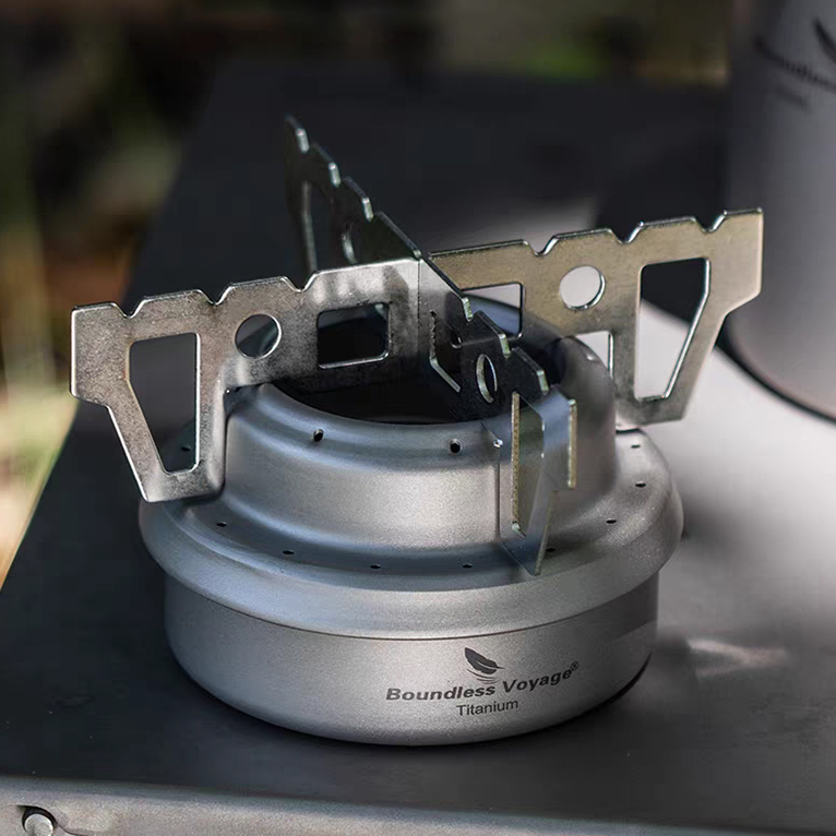 대륙의 스노우피크 티타늄 알콜스토브 41g 초경량 백패킹 알콜버너