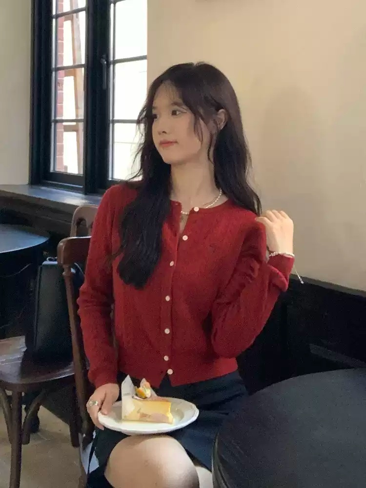 수지맞은 우리 125화 함은정 가디건 핑크 진수지 슬림핏 간절기 의상 옷 패션 - 상세 이미지 4