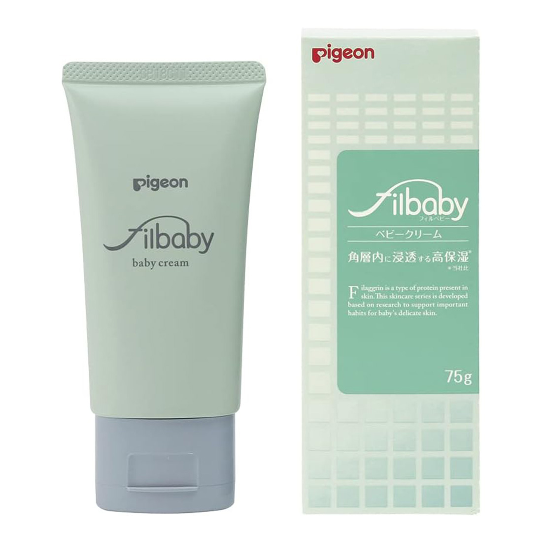 Pigeon 피죤 민감성 피부용 필 베이비 리페어 크림 75g 일본직구 고보습