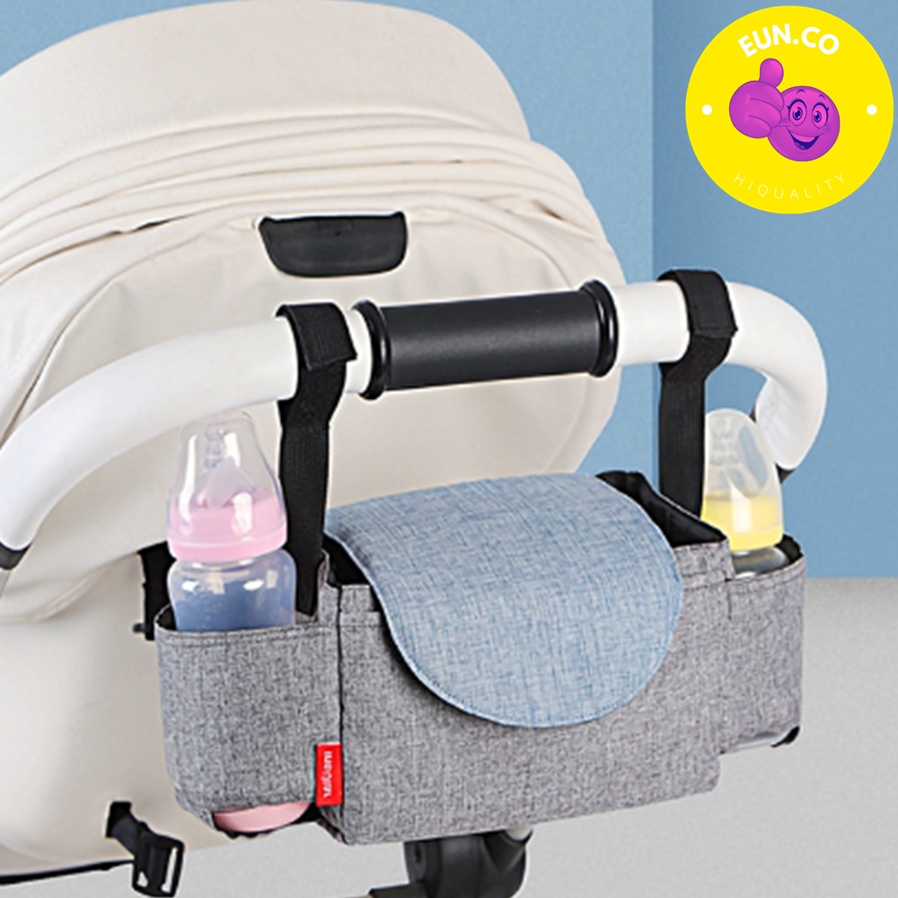 유모차 젖병 홀더 가방 파우치 짐 수납 음료 걸이