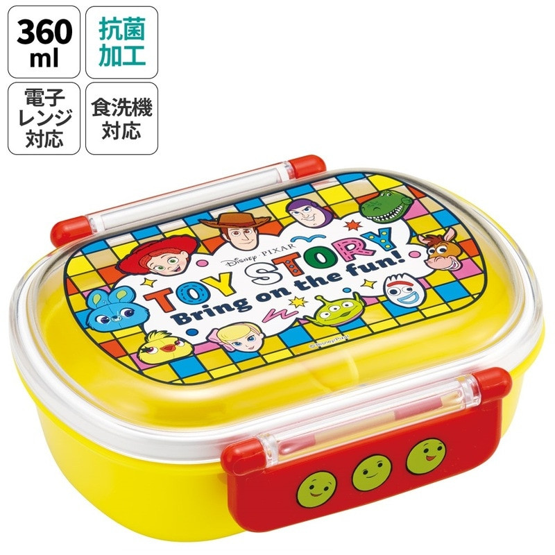 스케이터 토이스토리 캐릭터 항균 도시락 런치박스 360ml QAF2BAAG - 주방·식기 - 하카타몰
