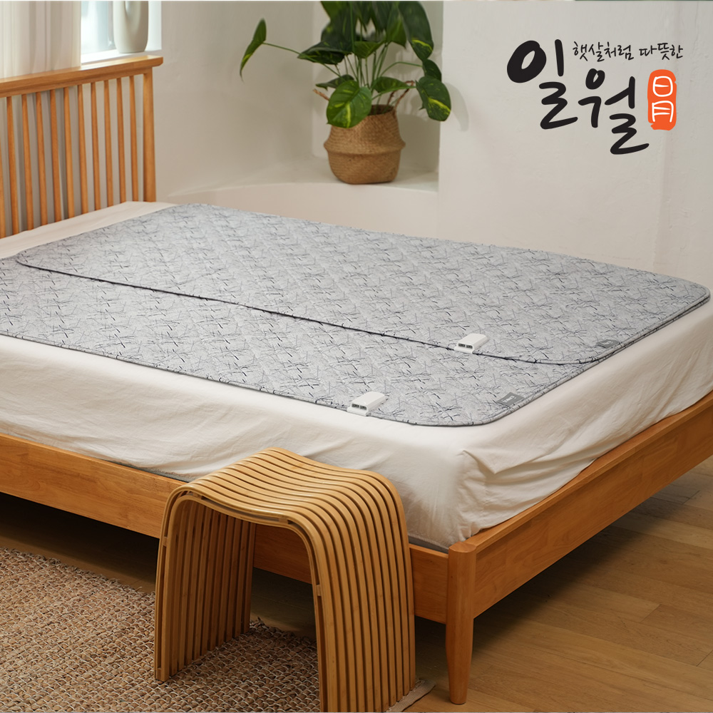 일월 카본 탄소매트 피치터치 초절전형 세탁가능 전기매트 전기장판 싱글
