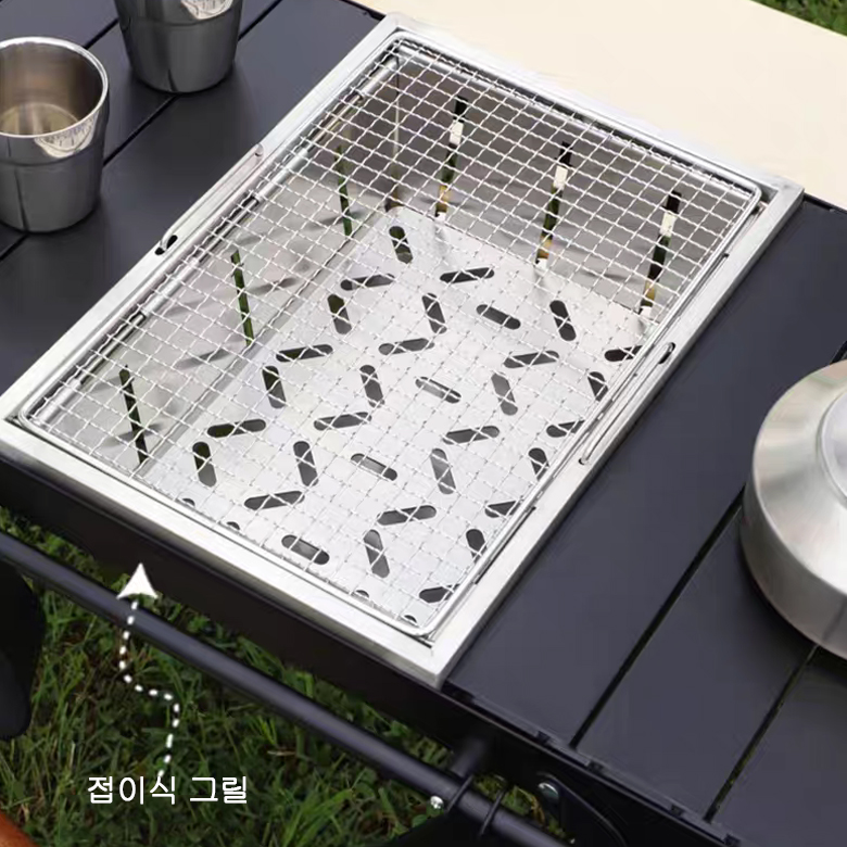 igt테이블 캠핑 알루미늄 경량 접이식 버너 테이블 - 상세 이미지 3