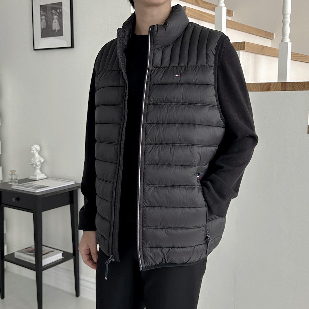 타미힐피거 퀼팅 패딩조끼 남성 여성 159AN478