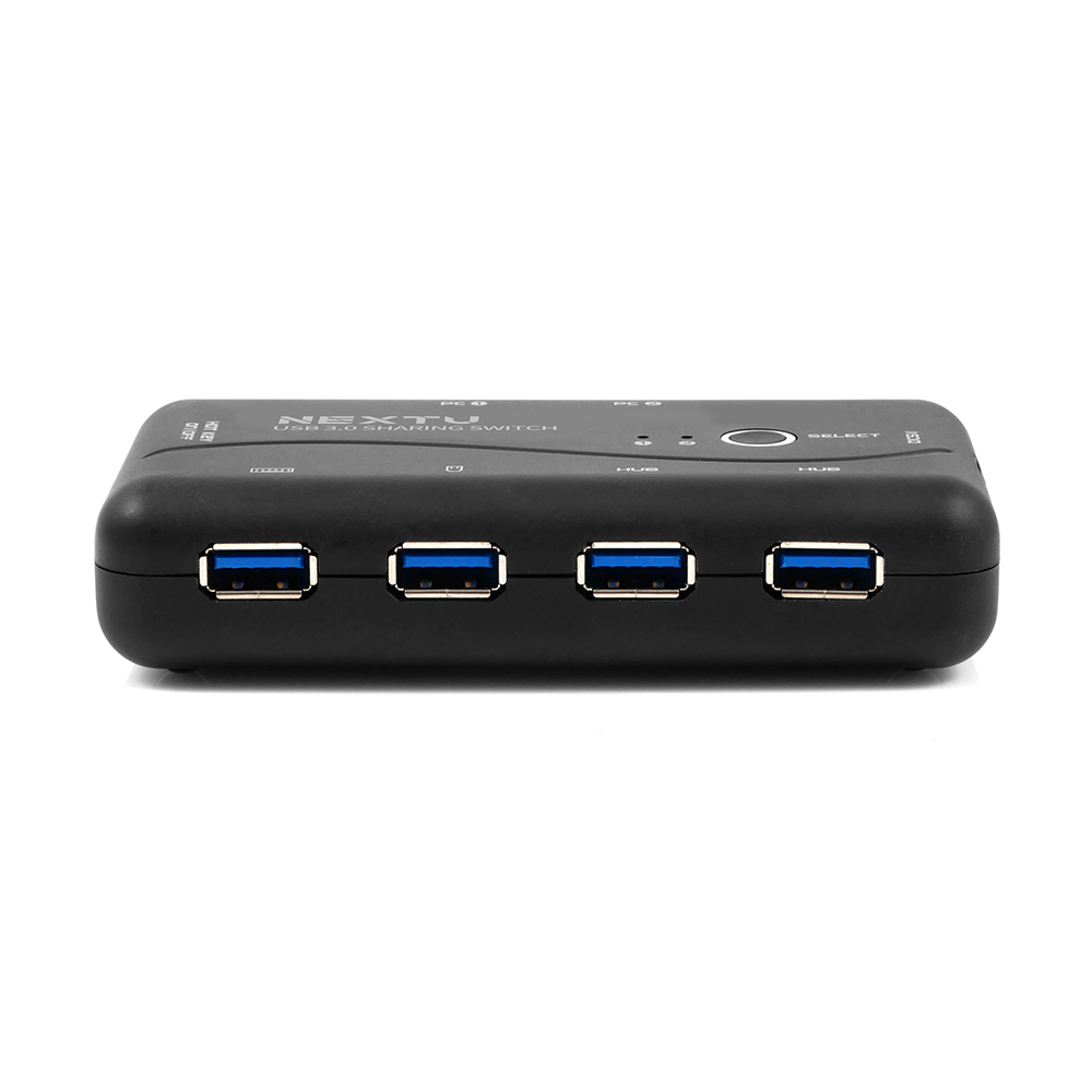 USB 3.0 2:4 수동 선택기 KM스위치 기능 NEXT-3506PST - 상품 이미지