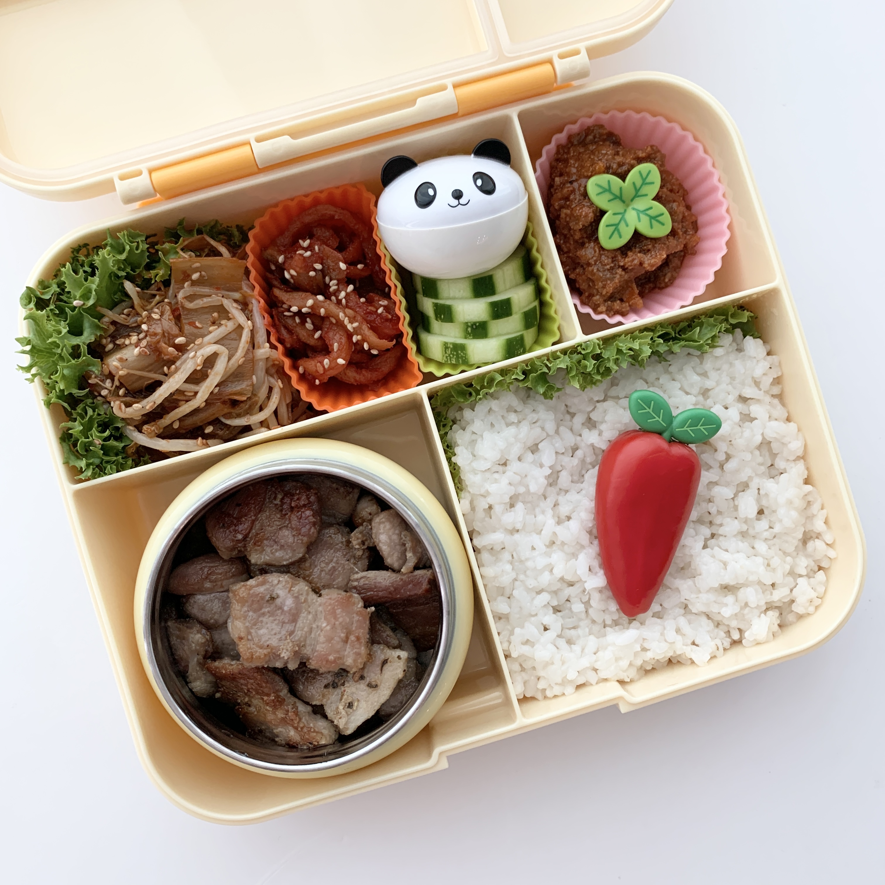 콩콩도시락 플러스 보온 보냉 도시락통(with food jar) 이미지 6