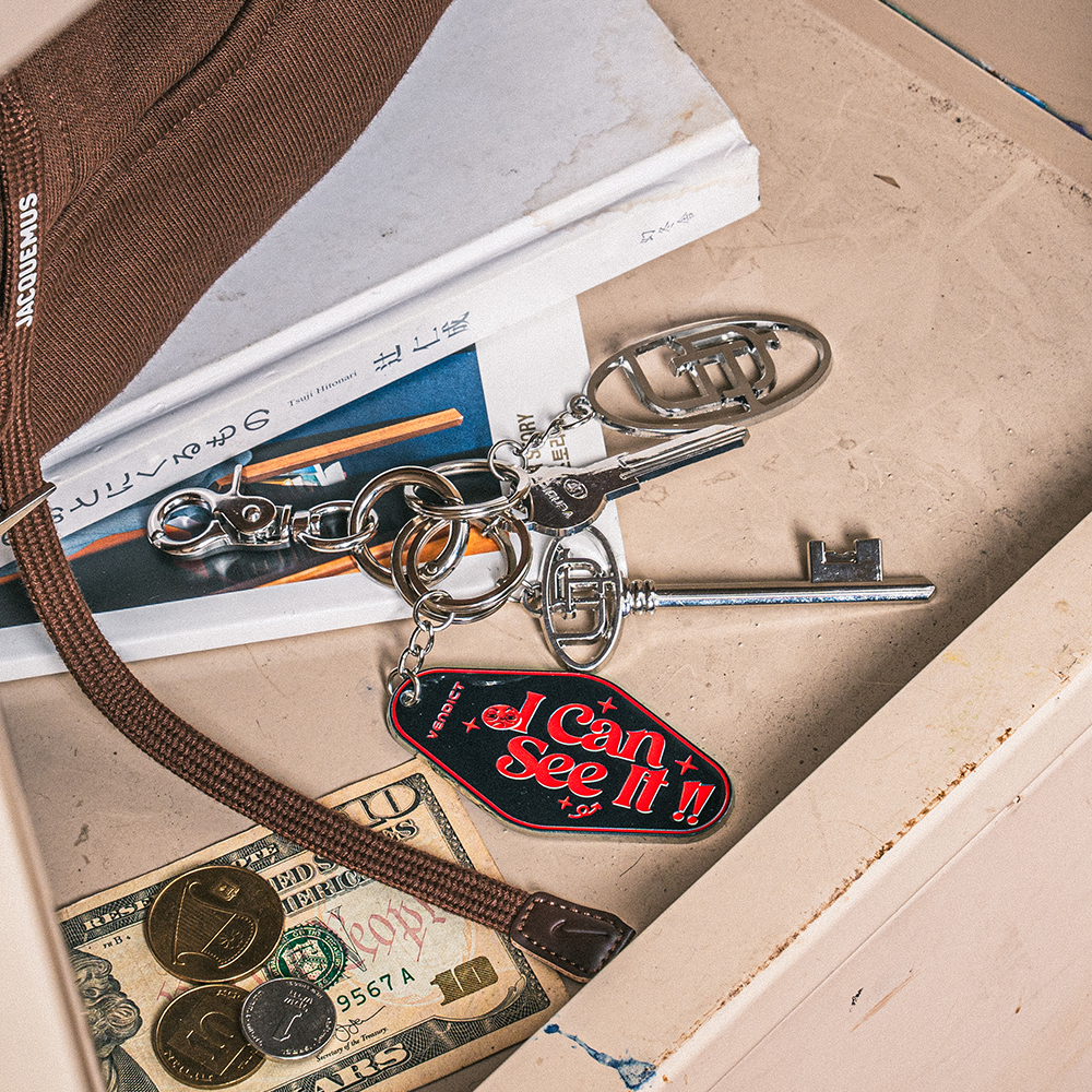 벤딕트 열쇠고리 키링 자동차 가방 키홀더 명품 차키 꾸미기 바지 액세서리 미니