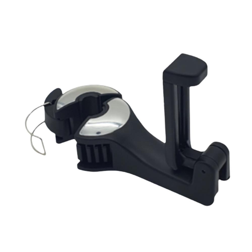 360도 회전 차량 거치대 후크 헤드레스트 클립형 뒷좌석용