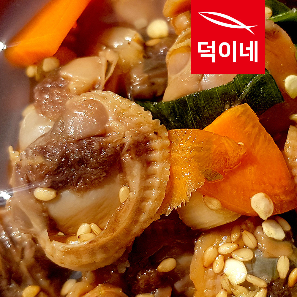 덕이네 꼬막무침 새꼬막 벌교꼬막 간장 양념 꼬막장 330G 1+1 - 상세 이미지 5