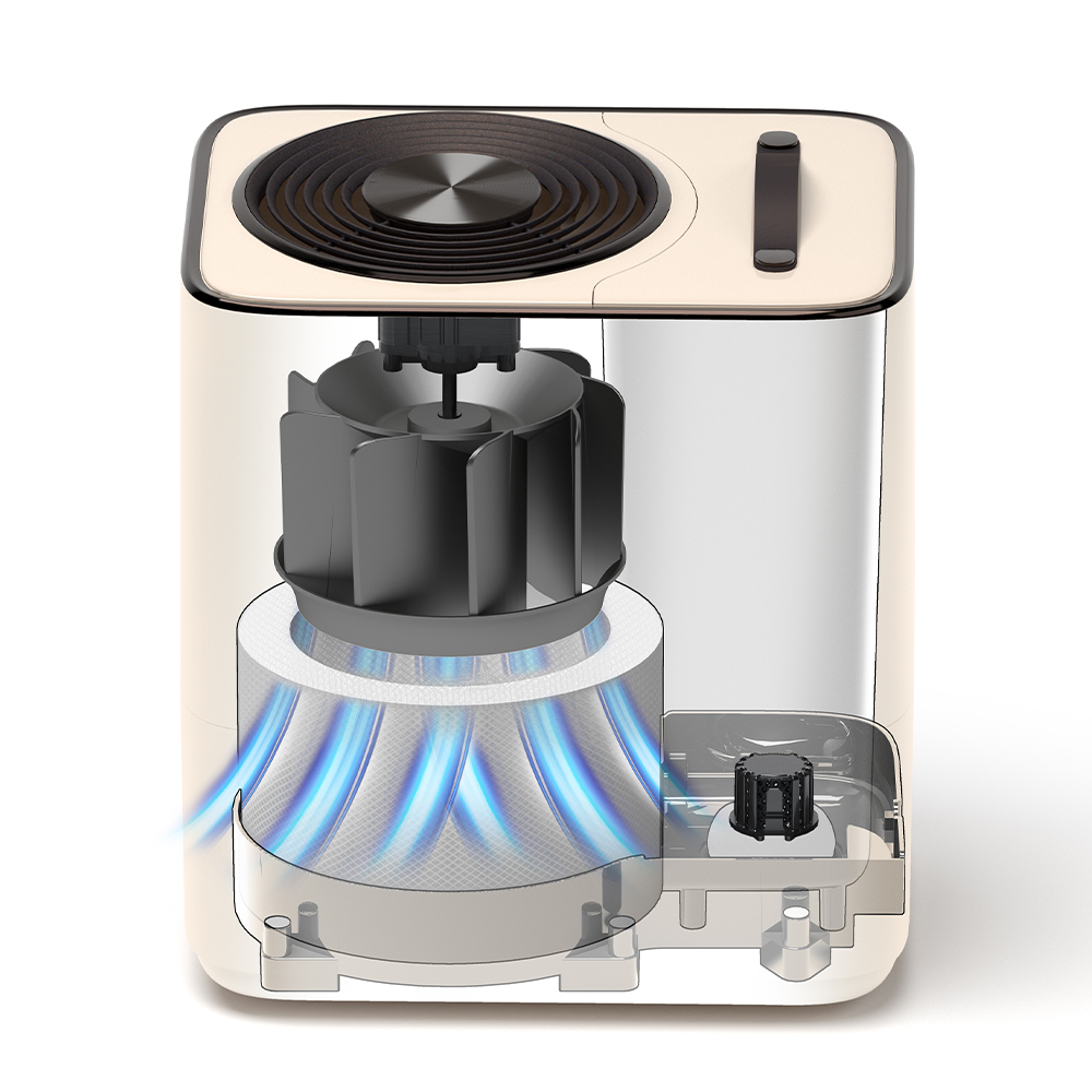 오아 플렌티 에어워셔 4L 자연기화식 가습기 신생아 대용량 자동습도조절 공기청정기 통세척