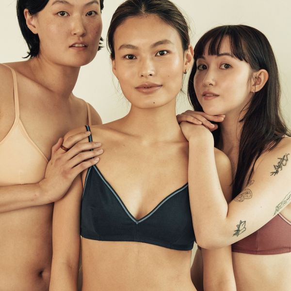 비브비브 [비브스타터] 오가닉 오 브라렛_5 Colors 119366 미드나잇블루 : 블랙메리몰