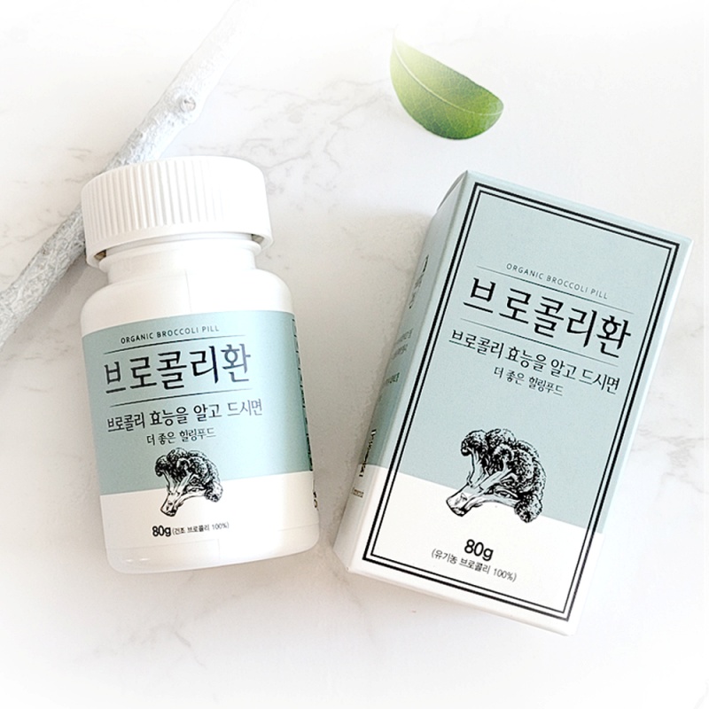유기농 브로콜리 슈퍼푸드 설포라판 브로콜리환80g 이미지 4