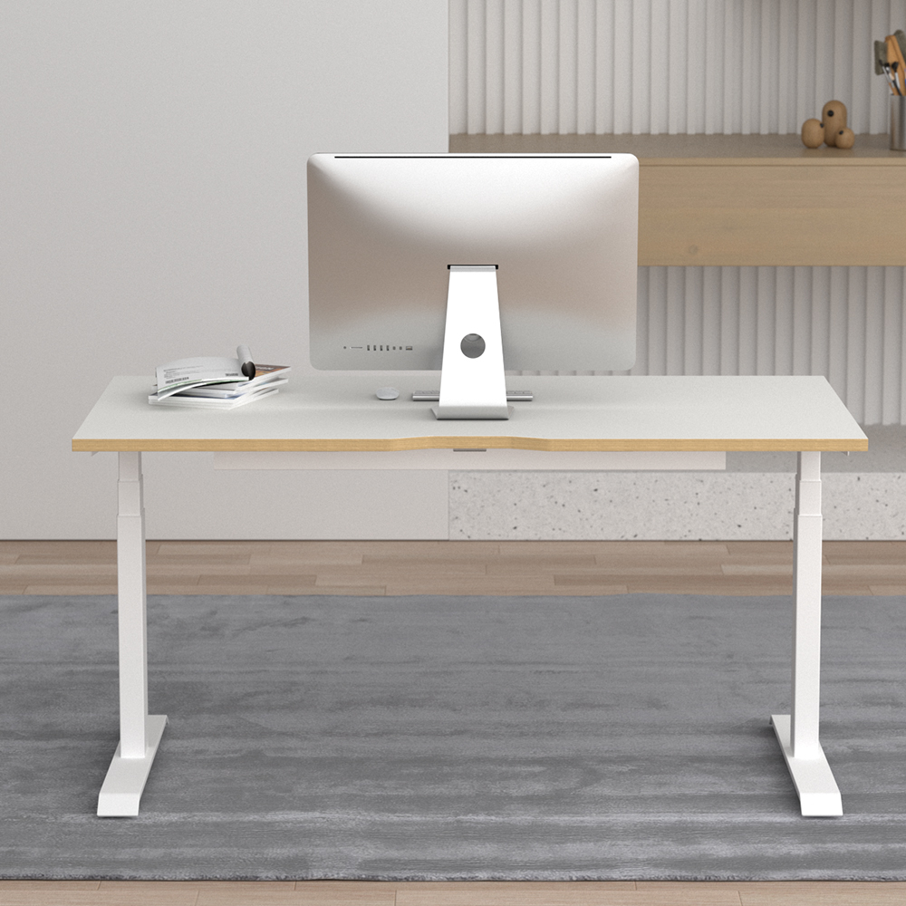 루나랩 모션 데스크 높이조절 스탠딩 높낮이조절 전동 책상 듀얼모터 LITE 1200 블랙 커브