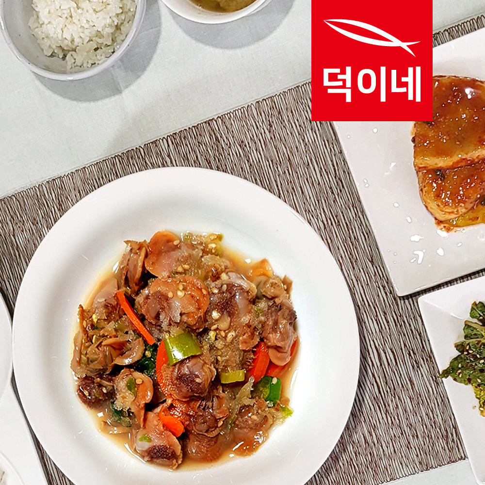 덕이네 꼬막무침 새꼬막 벌교꼬막 간장 양념 꼬막장 330G 1+1 - 상세 이미지 3