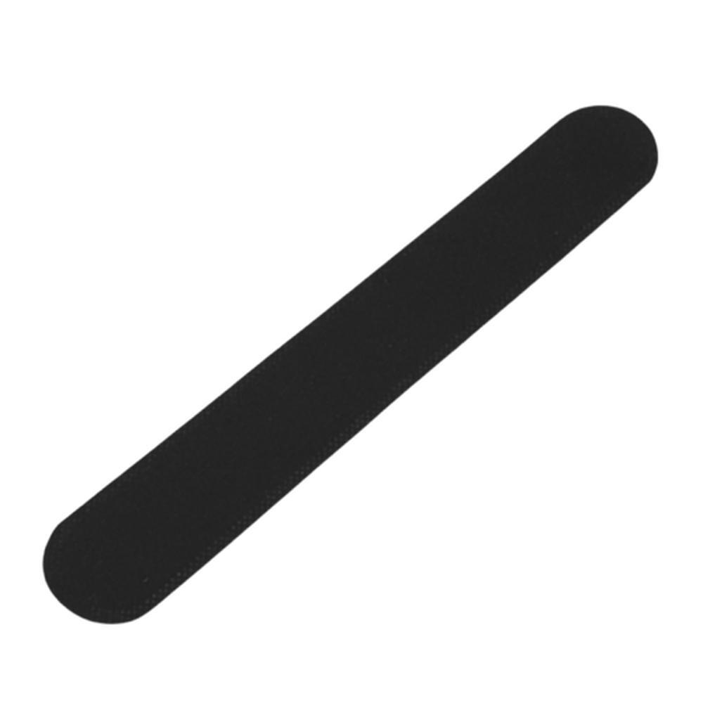 검정 일자형 모자 스웨트 접착 패드 오염방지 모자땀 밴드 스티커 캡가드 라이너 블랙 10p