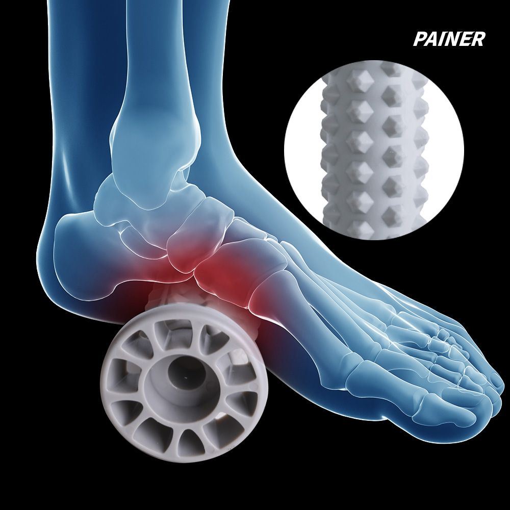 페이너 발롤러 발바닥 지압 롤러 지압판 지압기 매트 발판