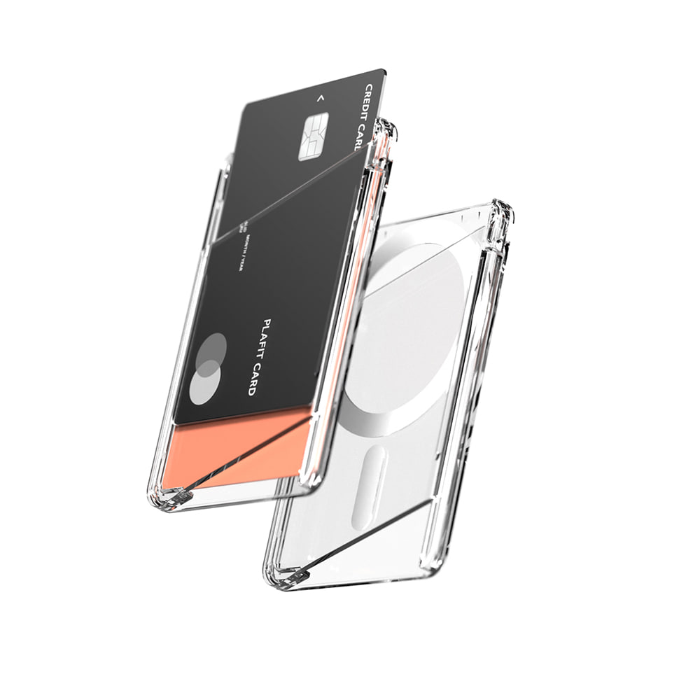 아이쉘 맥세이프 카드지갑 N52 M 포켓 투명 카드 케이스