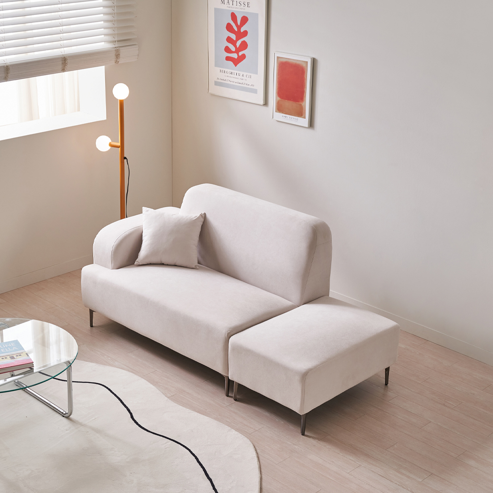 트로이 라움 아쿠아텍스 패브릭 2인 소파