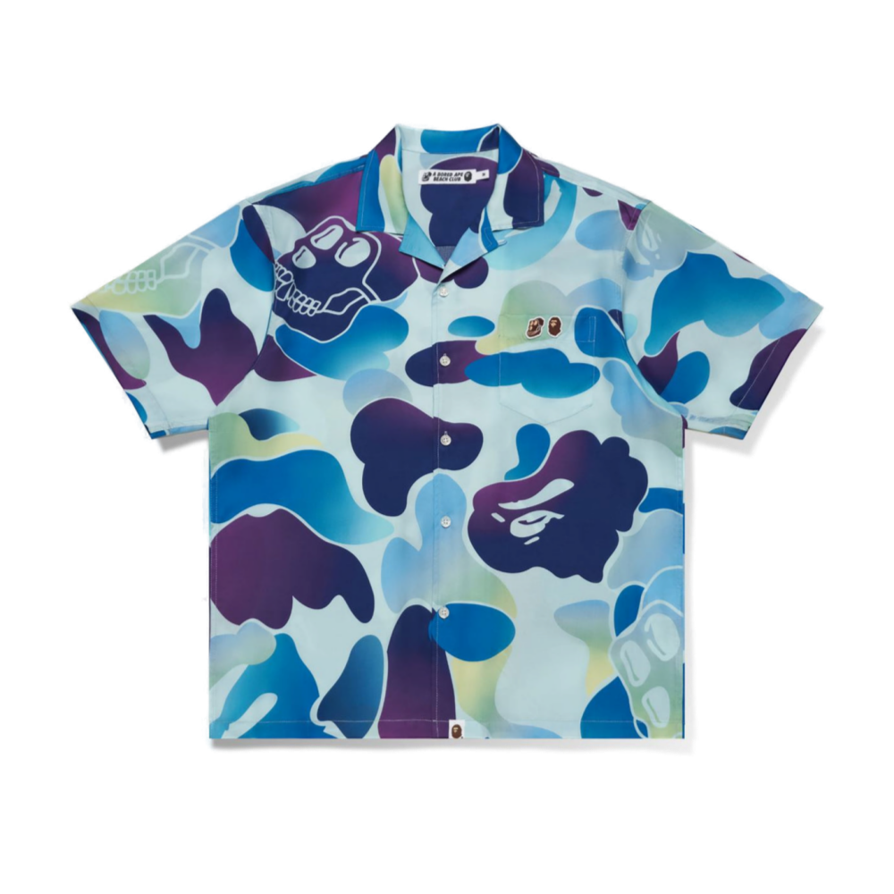베이프 반팔티 BAPE X BAYC HAWAIIAN SHIRT 1K73-132-903 - 상품 이미지