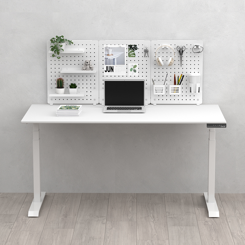 루나랩 모션 데스크 높이조절 스탠딩 높낮이조절 전동 책상 듀얼모터 LITE 1200 블랙 커브