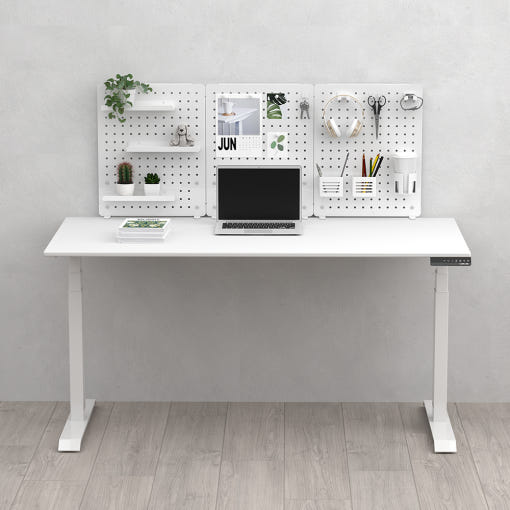 루나랩 듀얼모터 모션 데스크 LITE 1200 블랙 커브