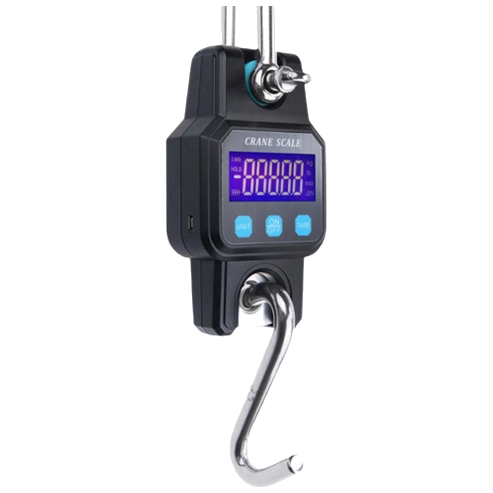 휴대용 손저울 크레인저울 50g 300kg TARE HOLD 기능