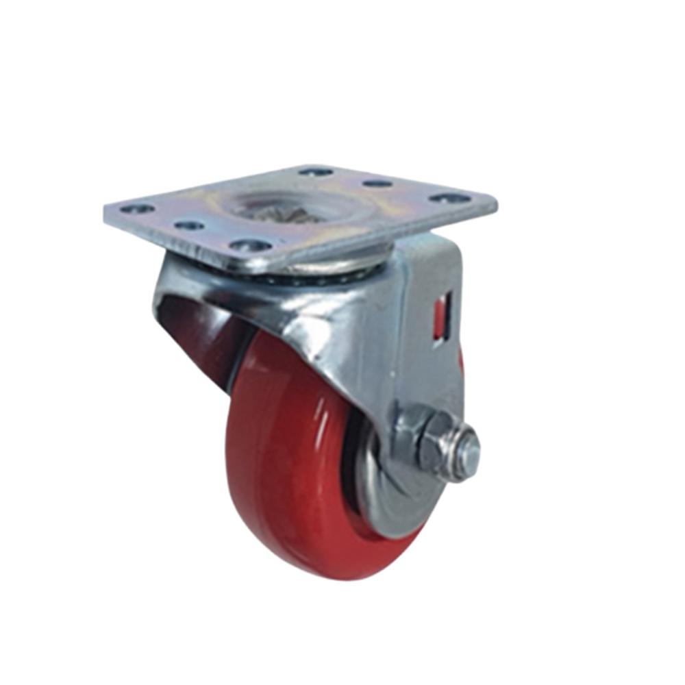국산 우레탄캐스터휠 카트바퀴 76mm 3호 100kg, 회전형
