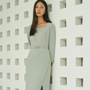 [임주은 착용] SCARLETT Square neck pencil dre... 착용 후기 | 사이즈/핏 총정리 - 상품 이미지 2