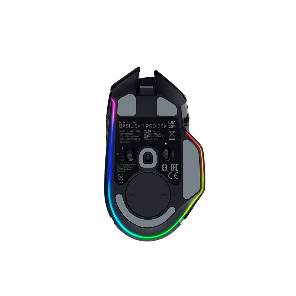 레이저코리아 Razer Basilisk V3 Pro 35K 게이밍마우스 블랙 - 상세 이미지 5