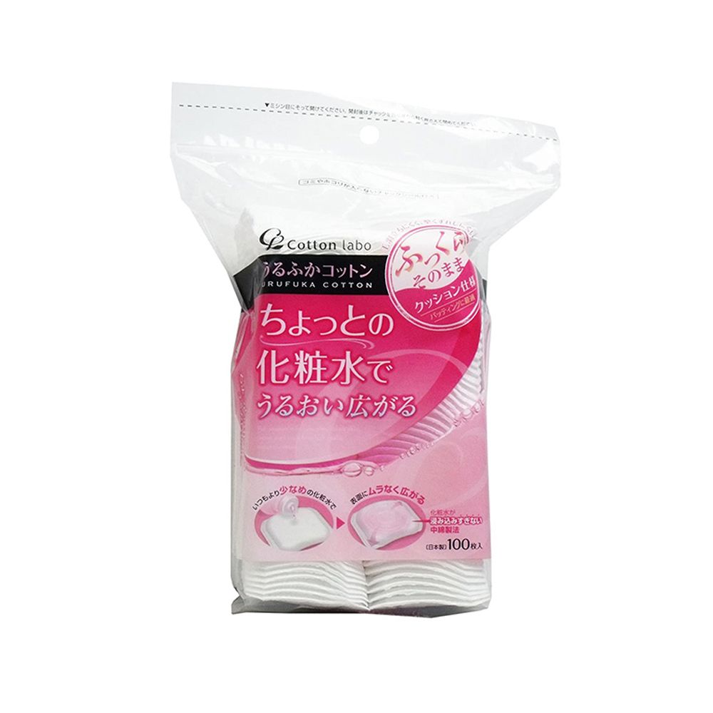 일본 화장솜 순면 화장솜 대용량 100매 코튼라보