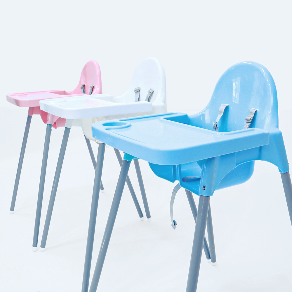 핫버튼 아기식탁의자 식당 유아 카페 업소용 아기의자 하이체어 테이블세트