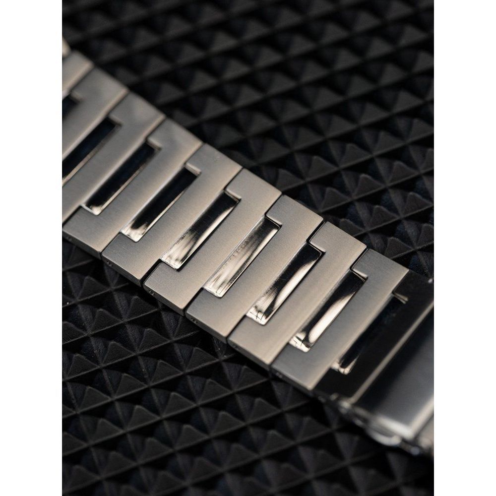 애플워치10 10세대 스트랩 티타늄 메탈 합금 밴드 티타늄 실버 49mm (ultra1/2세대) - 상세 이미지 4